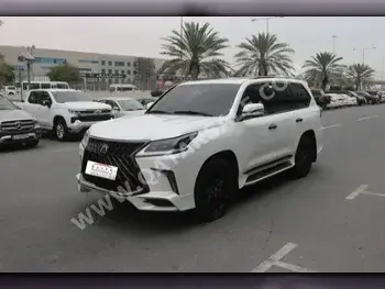 Lexus  LX  570 S Black Edition  2020  Automatic  79,000 Km  8 Cylinder  Four Wheel Drive (4WD)  SUV  White  With Warranty