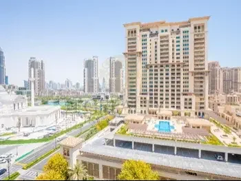 1 Bedrooms  Apartment  For Rent  in Doha -  The Pearl  Semi Furnished