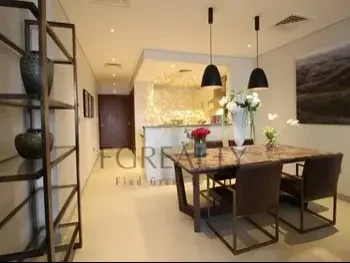 1 Bedrooms  Apartment  For Rent  in Doha -  The Pearl  Fully Furnished