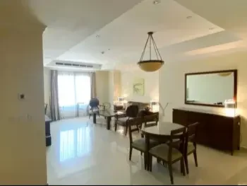 1 Bedrooms  Apartment  For Rent  in Doha -  The Pearl  Fully Furnished