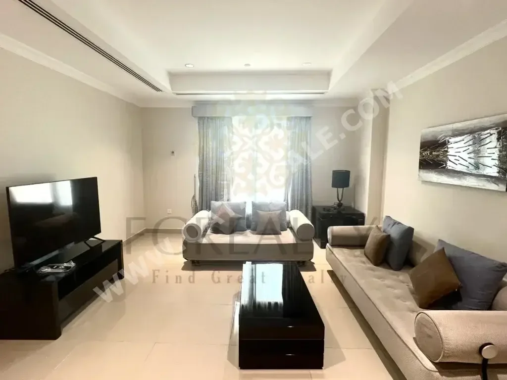 1 Bedrooms  Apartment  For Rent  in Doha -  The Pearl  Fully Furnished