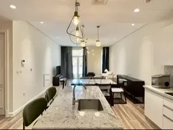 1 Bedrooms  Apartment  For Rent  in Doha -  The Pearl  Fully Furnished