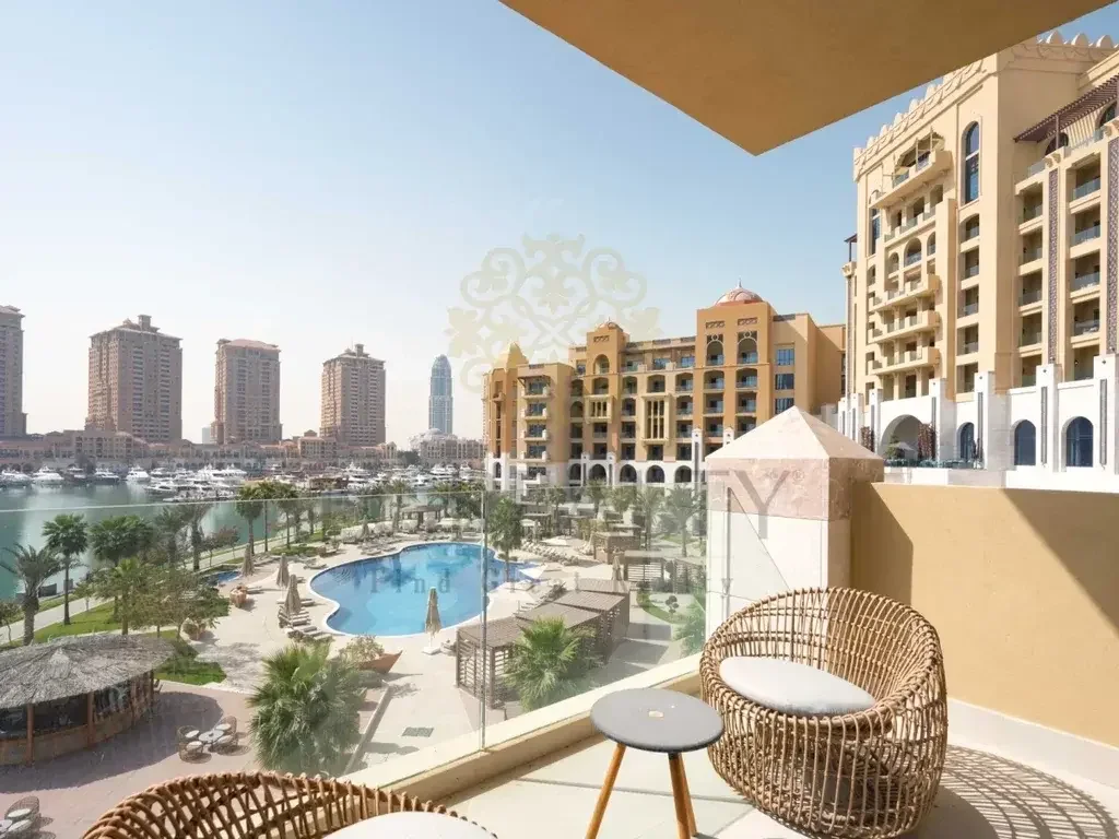 2 Bedrooms  Apartment  For Sale  in Doha -  The Pearl  Fully Furnished