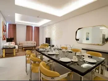 2 Bedrooms  Apartment  For Rent  in Doha -  The Pearl  Fully Furnished