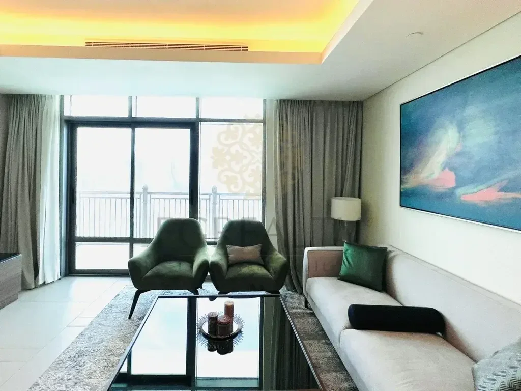 2 Bedrooms  Apartment  For Rent  in Doha -  The Pearl  Fully Furnished