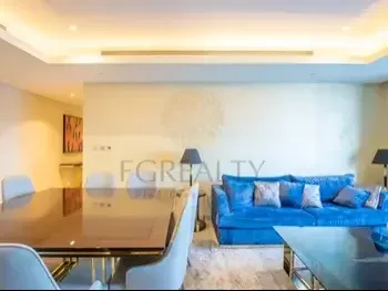 3 Bedrooms  Apartment  For Rent  in Doha -  The Pearl  Fully Furnished