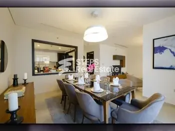 2 Bedrooms  Apartment  For Rent  in Doha -  Fereej Bin Mahmoud  Fully Furnished