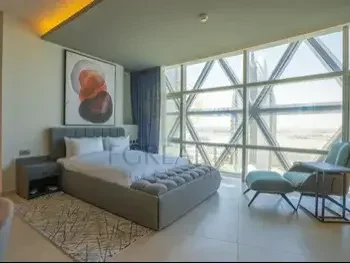 3 Bedrooms  Apartment  For Rent  in Lusail -  Marina District  Fully Furnished