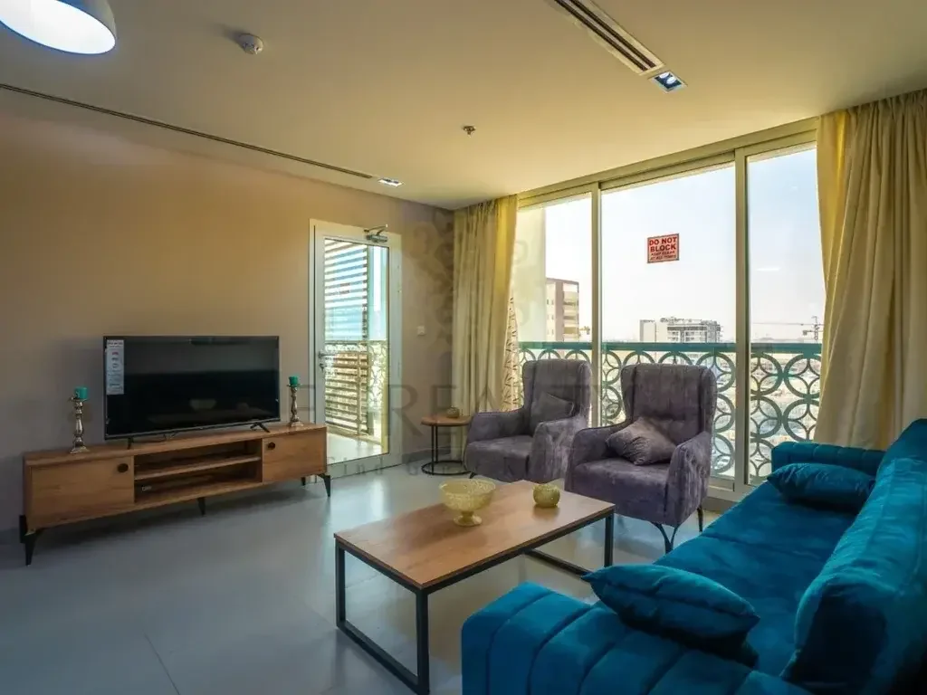 2 Bedrooms  Apartment  For Rent  in Lusail -  Al Erkyah  Fully Furnished