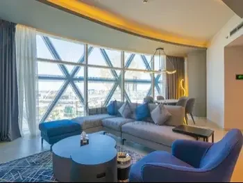 2 Bedrooms  Apartment  For Rent  in Lusail -  Marina District  Fully Furnished