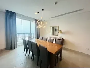 2 Bedrooms  Apartment  For Rent  in Doha -  The Pearl  Fully Furnished