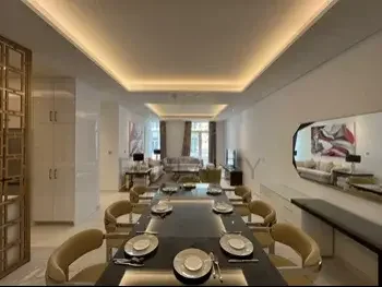 2 Bedrooms  Apartment  For Rent  in Doha -  The Pearl  Fully Furnished