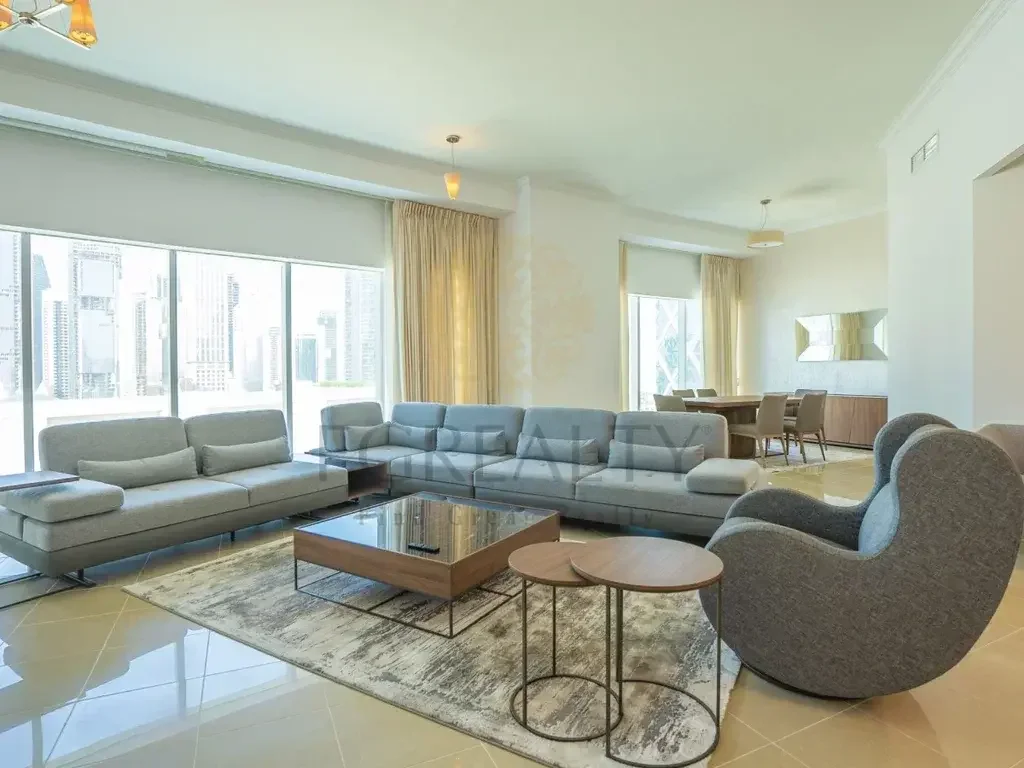 2 Bedrooms  Apartment  For Rent  in Doha -  West Bay  Fully Furnished