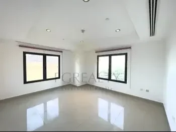 2 Bedrooms  Apartment  For Rent  in Doha -  The Pearl  Not Furnished