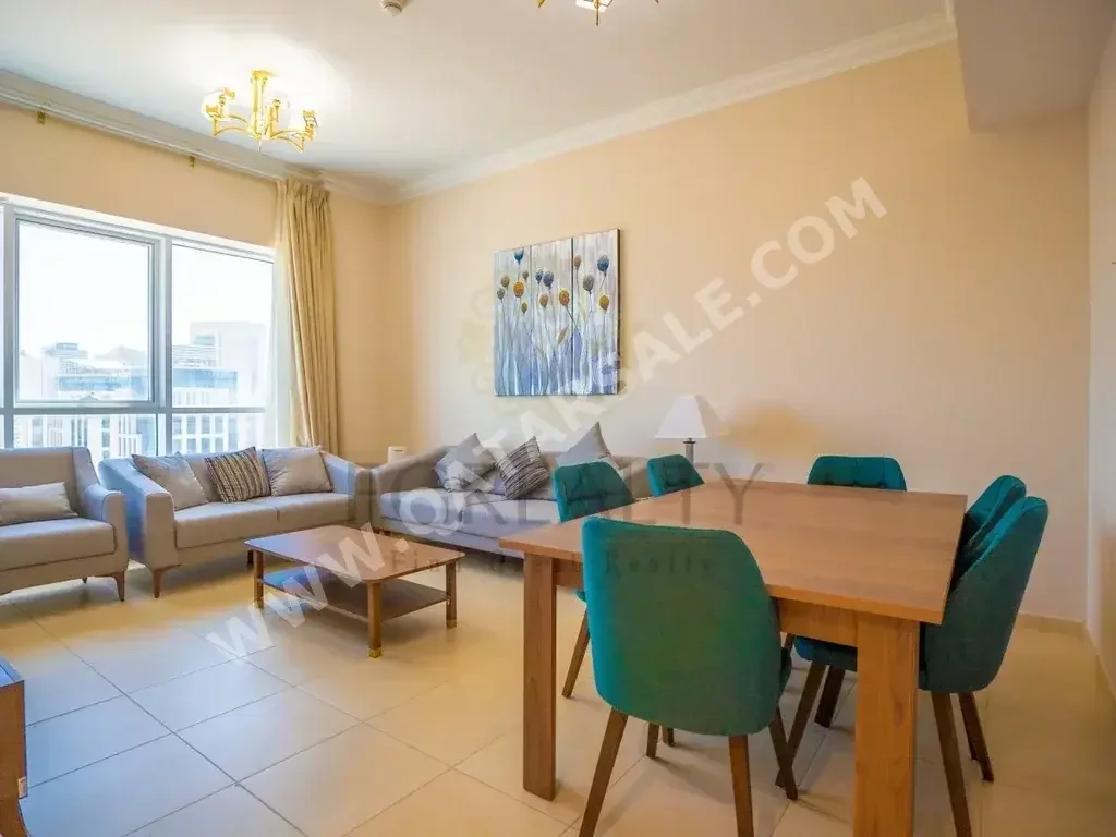 3 Bedrooms  Apartment  For Rent  in Lusail -  Marina District  Fully Furnished