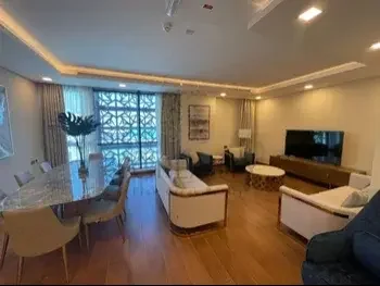 3 Bedrooms  Apartment  For Rent  in Doha -  The Pearl  Fully Furnished