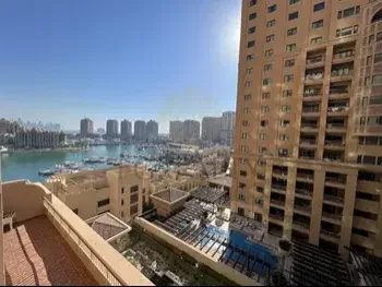 1 Bedrooms  Apartment  For Rent  in Doha -  The Pearl  Fully Furnished