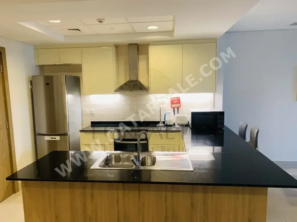 1 Bedrooms  Apartment  For Rent  in Doha -  The Pearl  Fully Furnished