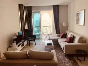 1 Bedrooms  Apartment  For Rent  in Doha -  The Pearl  Fully Furnished