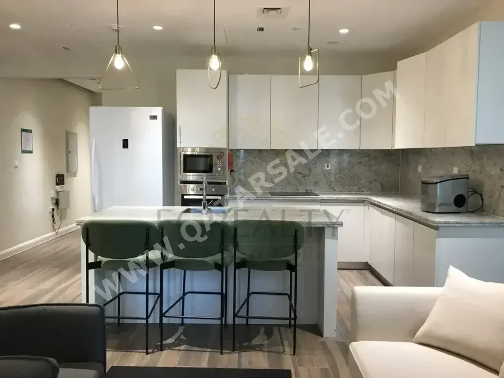 3 Bedrooms  Apartment  For Rent  in Doha -  The Pearl  Fully Furnished