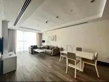 1 Bedrooms  Apartment  For Rent  in Doha -  The Pearl  Fully Furnished