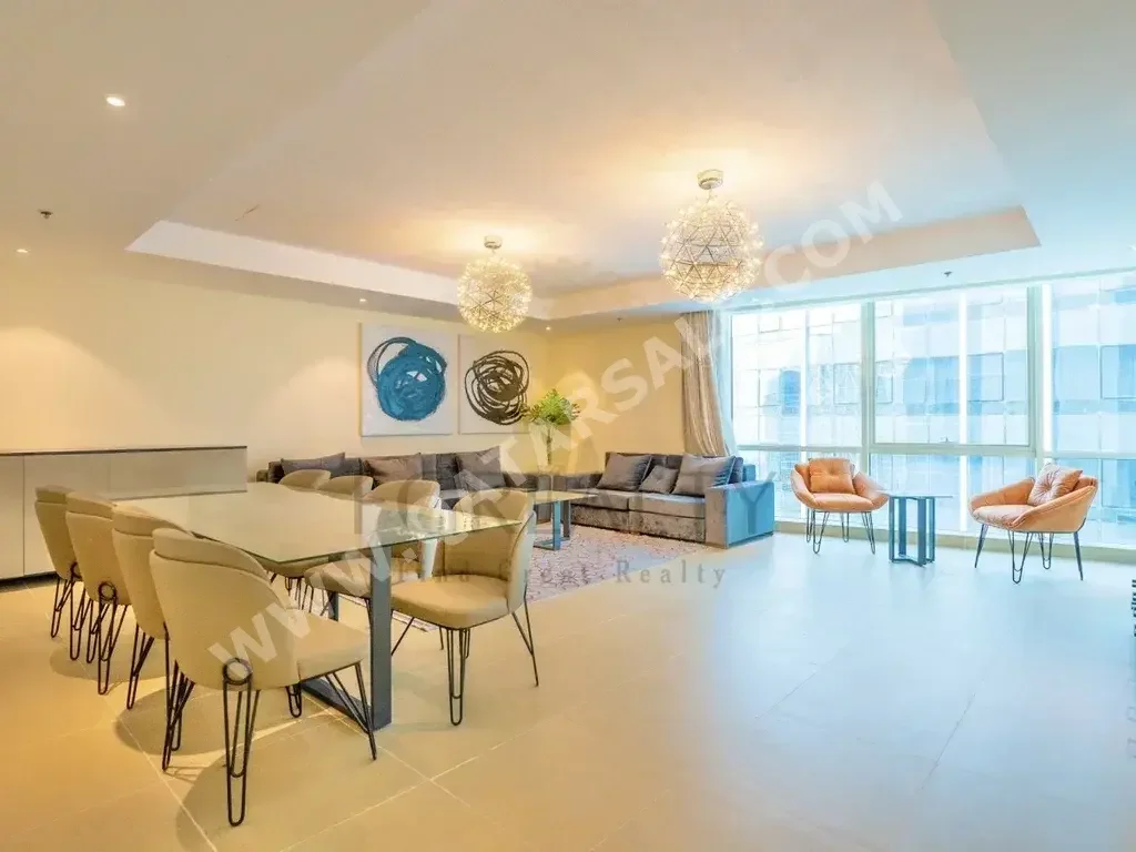 2 Bedrooms  Apartment  For Rent  in Doha -  West Bay  Fully Furnished