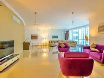 2 Bedrooms  Apartment  For Rent  in Doha -  West Bay  Fully Furnished