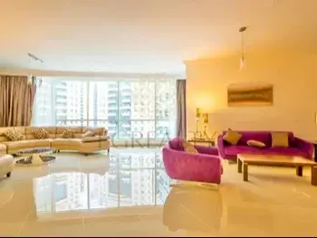 3 Bedrooms  Apartment  For Rent  in Doha -  West Bay  Fully Furnished