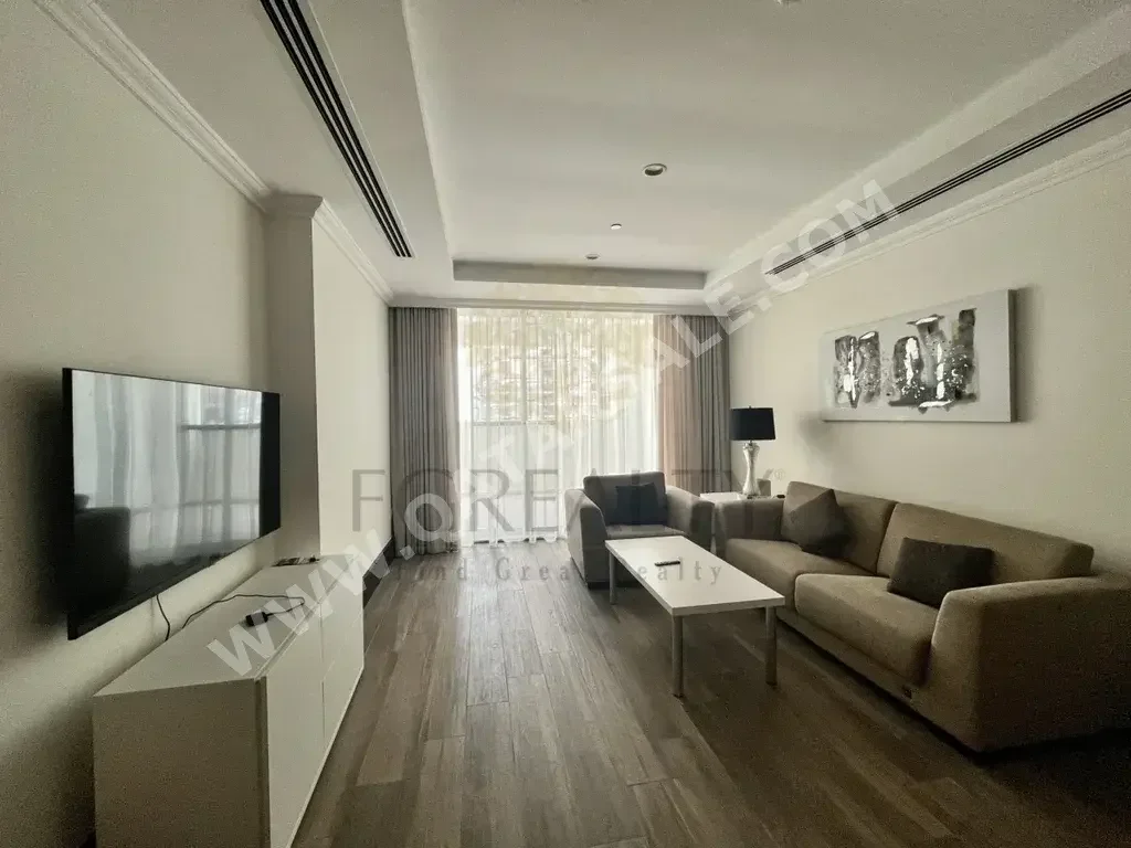 1 Bedrooms  Apartment  For Rent  in Doha -  The Pearl  Fully Furnished