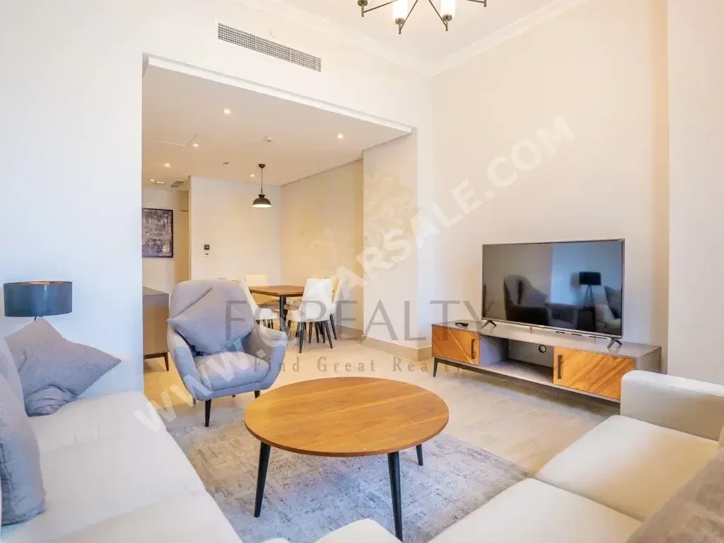 2 Bedrooms  Apartment  For Rent  in Lusail -  Marina District  Fully Furnished