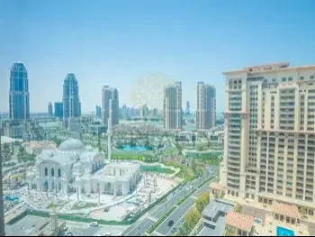 1 Bedrooms  Apartment  For Rent  in Doha -  The Pearl  Not Furnished