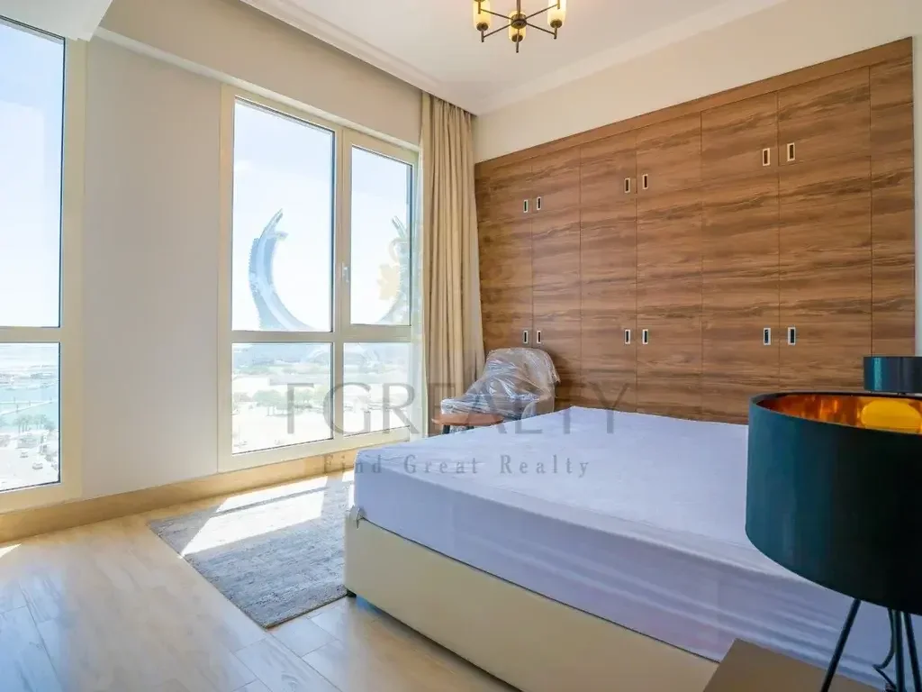 1 Bedrooms  Apartment  For Rent  in Lusail -  Marina District  Fully Furnished