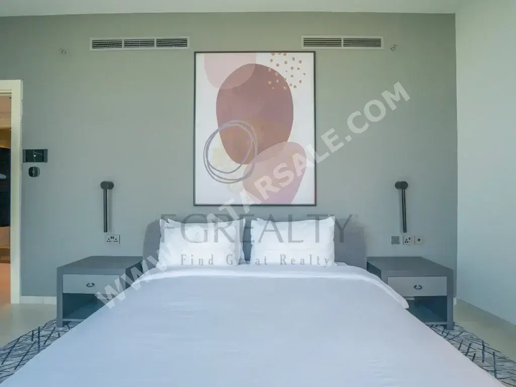 2 Bedrooms  Apartment  For Rent  in Lusail -  Marina District  Fully Furnished