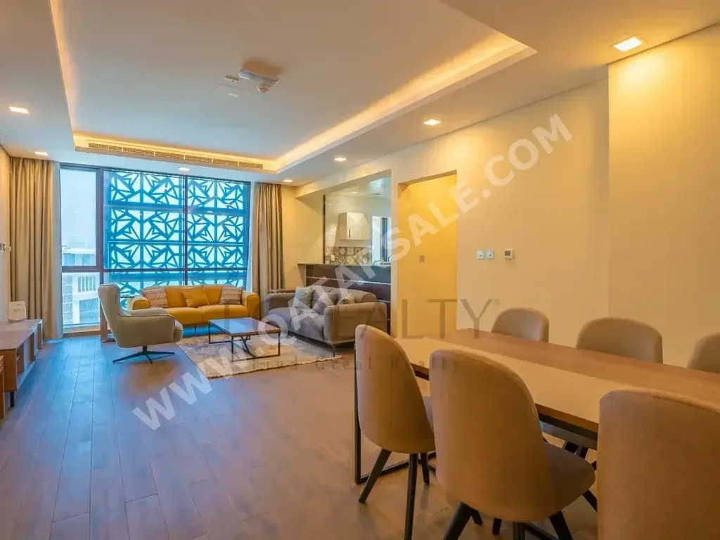 1 Bedrooms  Apartment  For Rent  in Doha -  The Pearl  Fully Furnished