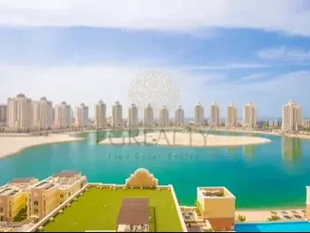 1 Bedrooms  Apartment  For Rent  in Doha -  The Pearl  Not Furnished