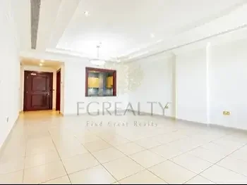 1 Bedrooms  Apartment  For Rent  in Doha -  The Pearl  Not Furnished