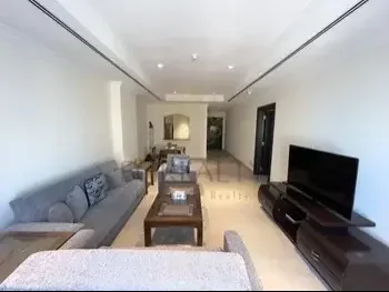 1 Bedrooms  Apartment  For Rent  in Doha -  The Pearl  Fully Furnished