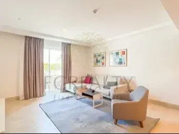 1 Bedrooms  Apartment  For Rent  in Doha -  The Pearl  Fully Furnished