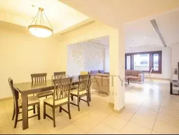 1 Bedrooms  Apartment  For Rent  in Doha -  The Pearl  Fully Furnished