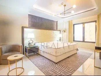 1 Bedrooms  Apartment  For Rent  in Doha -  The Pearl  Fully Furnished