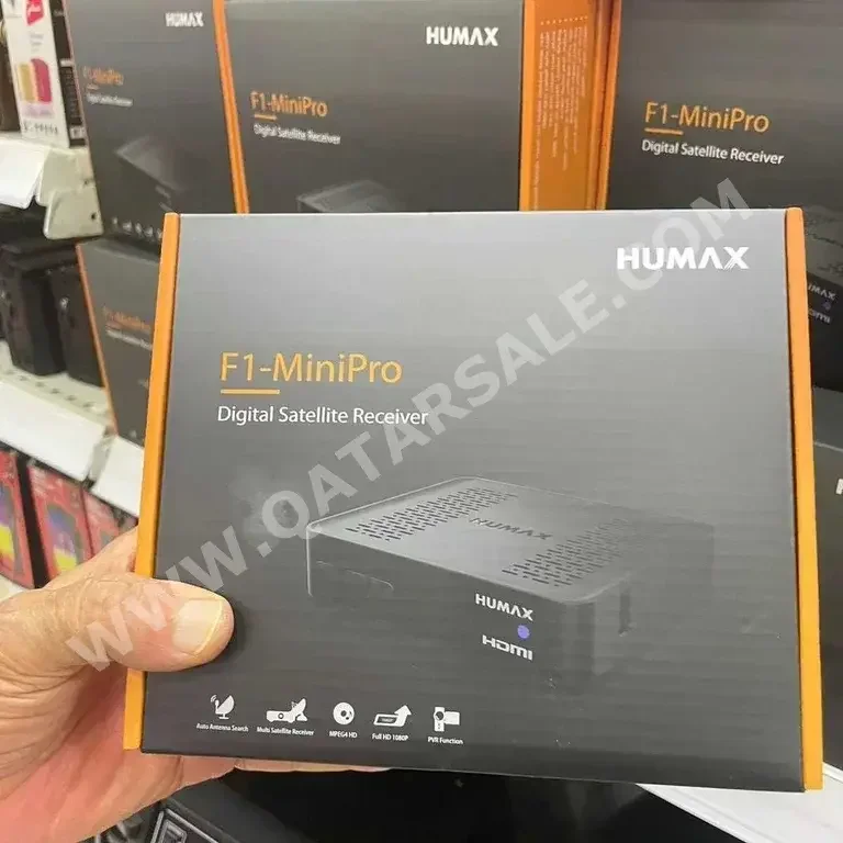 Satellite Receivers and Smart Boxes - HUMAX  - F1-MiniPro  - With Remote Control