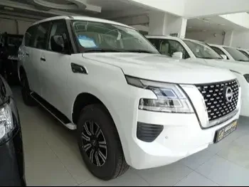 Nissan  Patrol  2023  Automatic  0 Km  6 Cylinder  Four Wheel Drive (4WD)  SUV  White  With Warranty