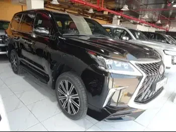 Lexus  LX  570 S  2018  Automatic  78,000 Km  8 Cylinder  Four Wheel Drive (4WD)  SUV  Black  With Warranty