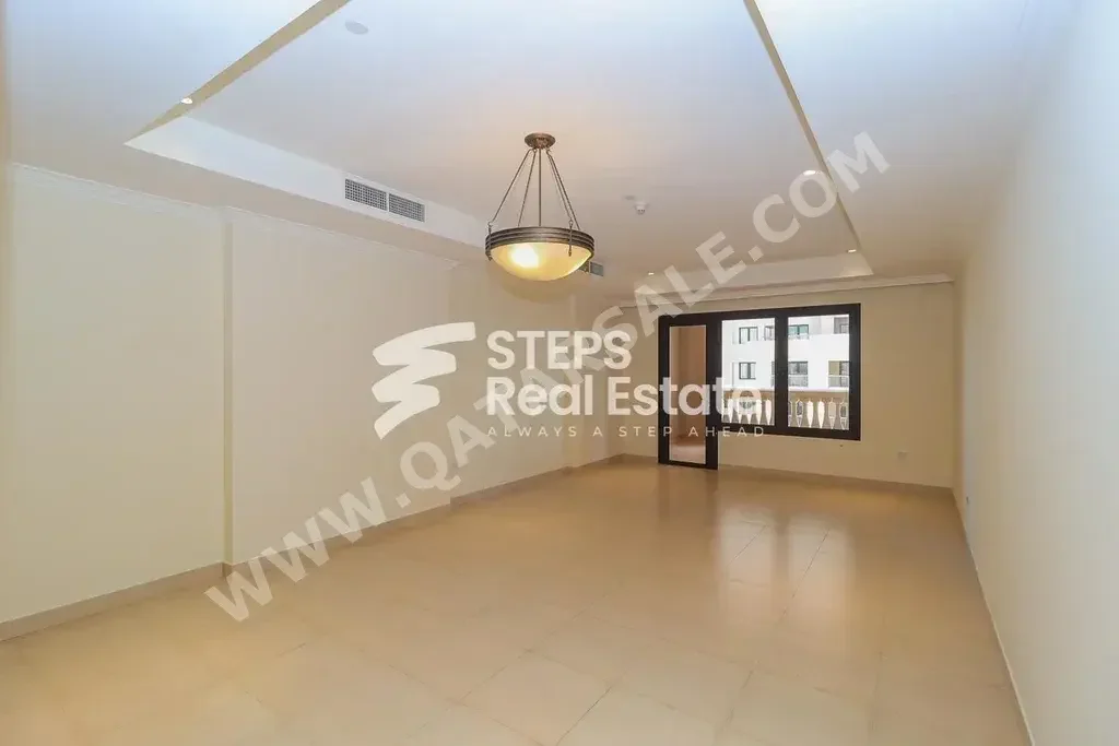 1 Bedrooms  Apartment  For Rent  in Doha -  The Pearl  Semi Furnished