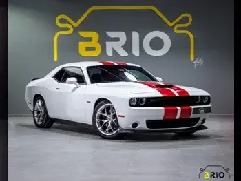 Dodge  Challenger  R/T  2019  Automatic  69,000 Km  8 Cylinder  Rear Wheel Drive (RWD)  Coupe / Sport  White  With Warranty