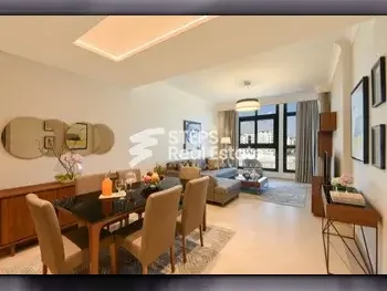 1 Bedrooms  Apartment  For Rent  in Doha -  Fereej Bin Mahmoud  Fully Furnished