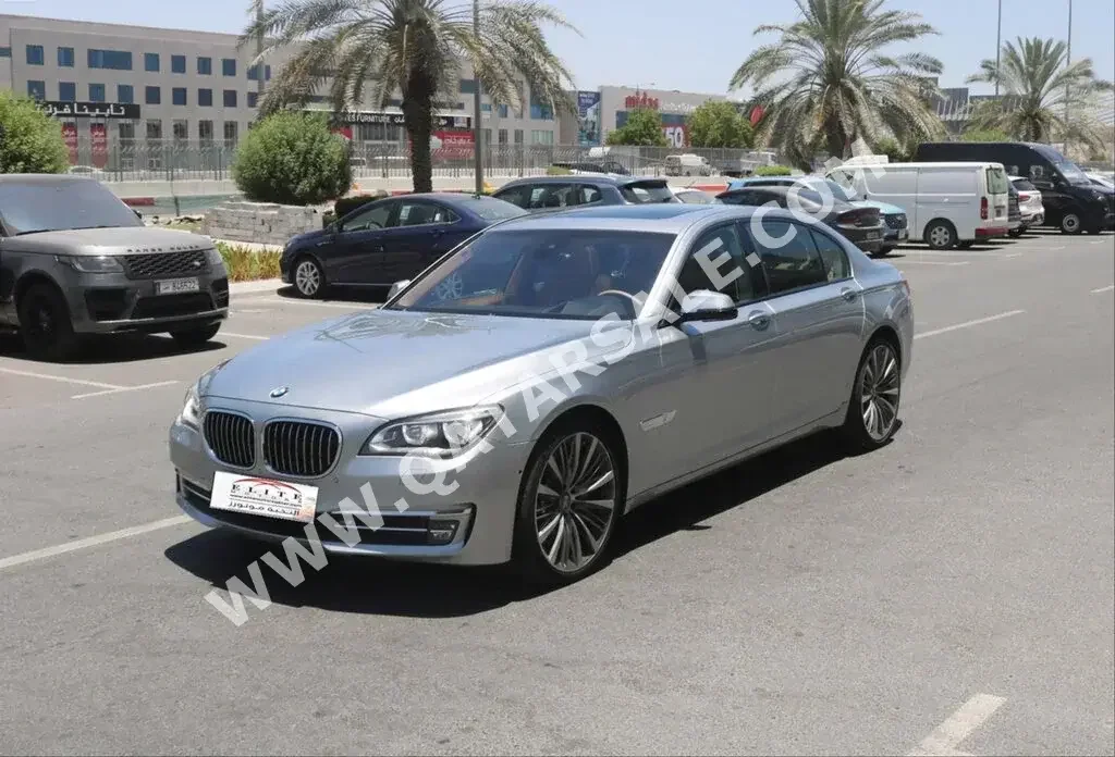 BMW  7-Series  750 Li  2015  Automatic  37,000 Km  8 Cylinder  Rear Wheel Drive (RWD)  Sedan  Silver  With Warranty