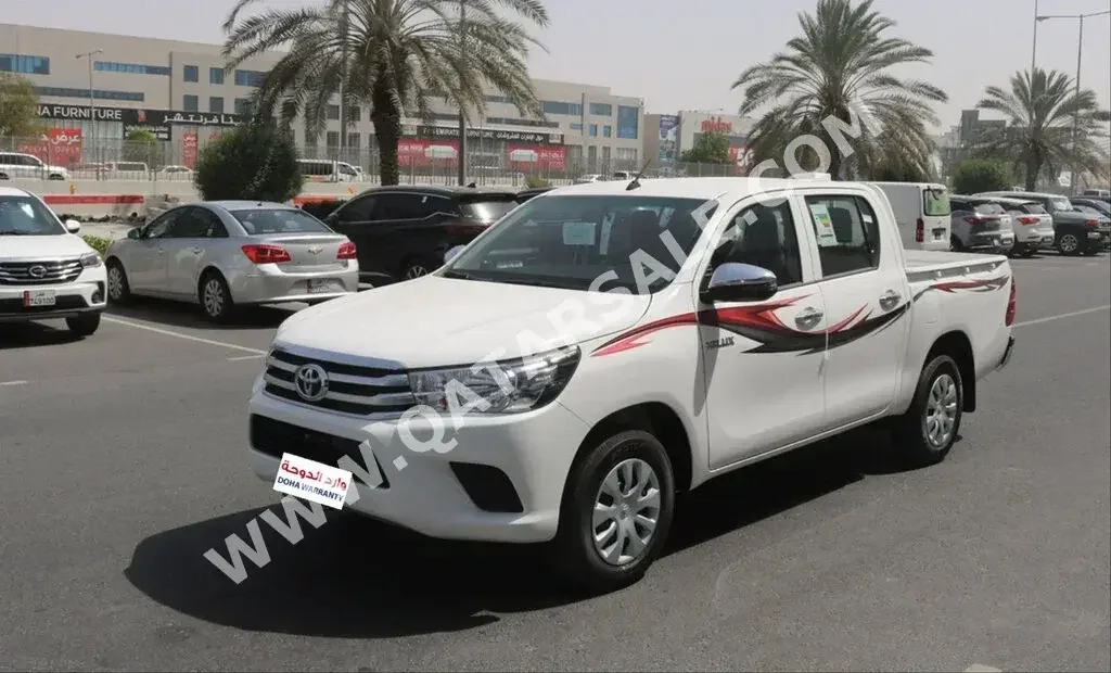 Toyota  Hilux  2023  Manual  0 Km  4 Cylinder  Rear Wheel Drive (RWD)  Pick Up  White  With Warranty