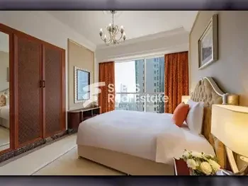 2 Bedrooms  Apartment  For Rent  in Doha -  West Bay  Fully Furnished