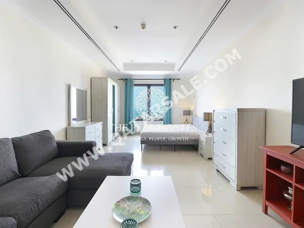 Studio  For Rent  in Doha -  The Pearl  Fully Furnished